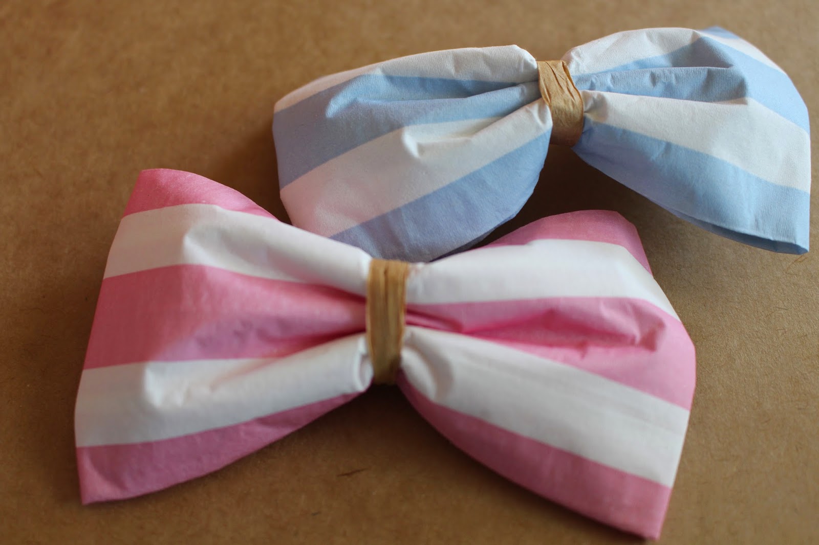 Bow Tie Napkin Tutorial