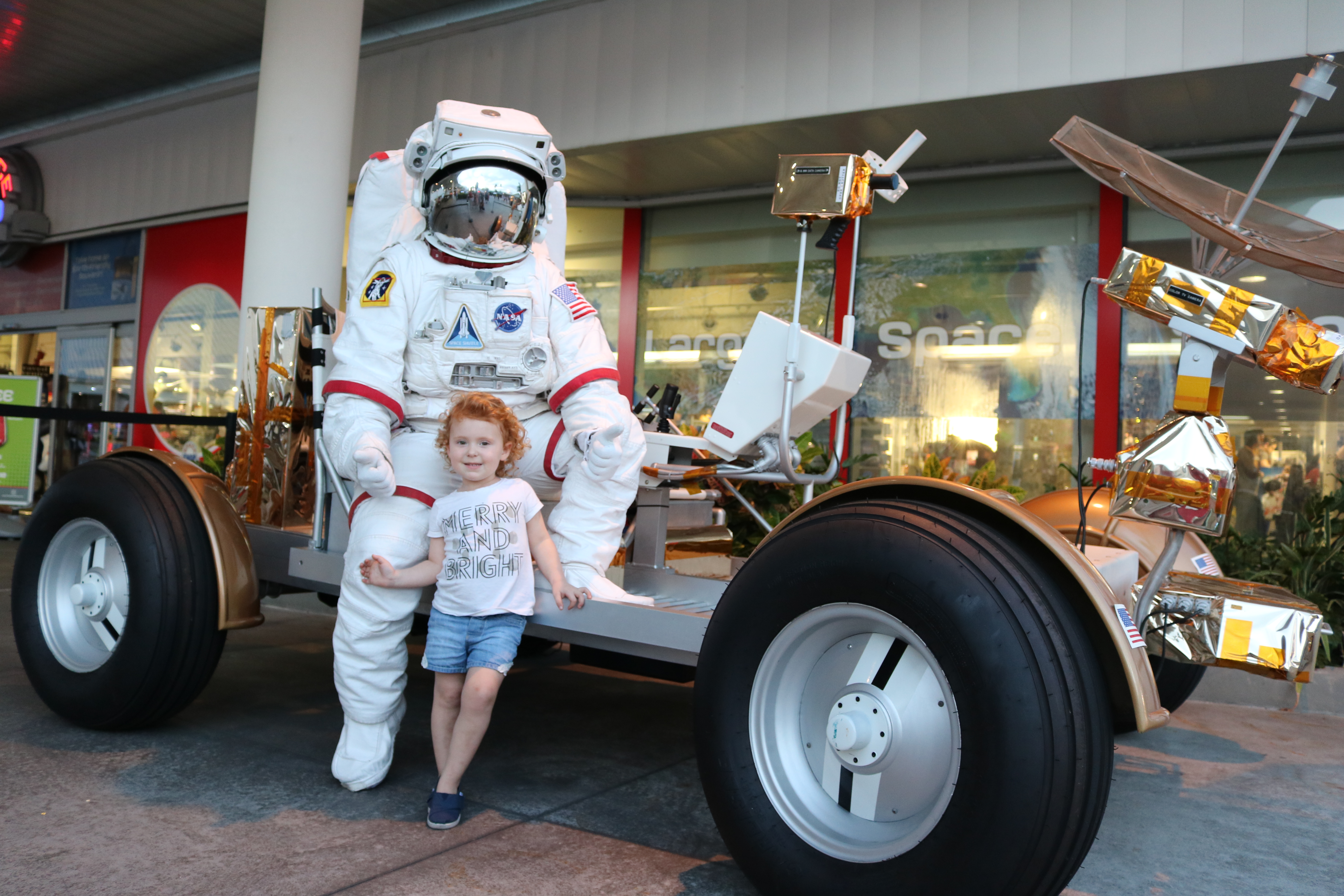 Kennedy Space Center: Mom Calls Me a Space Cadet