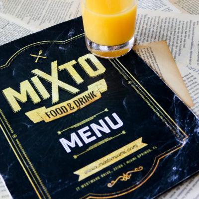 MIXTO Food & Drink: Back to School Brunch